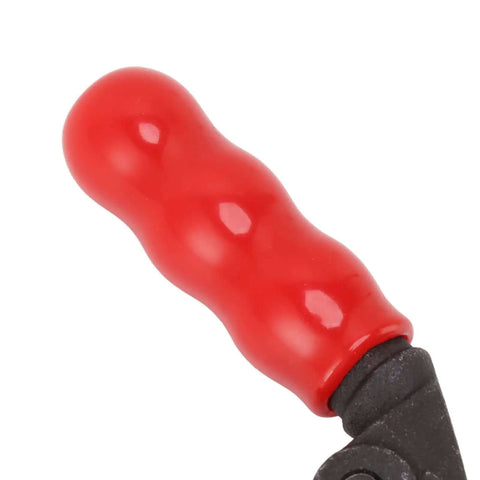 Close-up of handle from Tough As Nails Heavy Duty Toggle Clamp With High Carbon Steel Build 300kg Capacity