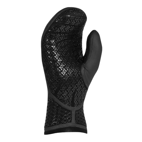 Drylock 7mm Texture Skin Mitten Black Large For Cold Water Warmth Stay Warm Quick Dry Fibers Contoured Fit Textured Outer Skin