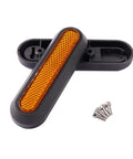 Wheel Cover Protective Shell For Electric Scooter Front And Rear Reflective Yellow Green Safety Reflector Easy Install
