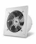 Front view of 6 Inch Exhaust Fan 382 CFM Wall Mounted Vent Fan For Bathroom Kitchen Attic Basement Ceiling Ventilation 110V 40W.