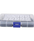 310 Piece 2.54mm Jumper Wire Connector Kit For Electronic Prototyping, Includes Male And Female Headers, DuPont Housing in clear case