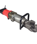 Portable Electric Rebar Bender Sporting Slick Hydraulic Action And Built Like A Tank Steel Casing For Quick Job Site Bar Bending Up To Twenty Five Millimeters