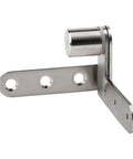 Heavy Duty 270 Degree Cabinet Pivot Hinge, 4 Inch Shaft Fittings, solid steel, rust resistant bookcase hardware for cabinets and shelves