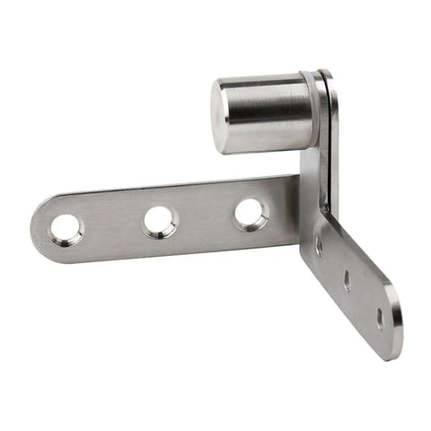 Heavy Duty 270 Degree Cabinet Pivot Hinge, 4 Inch Shaft Fittings, solid steel, rust resistant bookcase hardware for cabinets and shelves