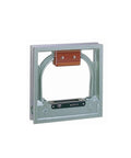 Bar Level Spirit Level 541-1002 100X100X0.02mm with V-shaped base, durable cast iron, used for leveling surfaces.