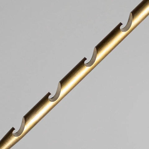 Unlimited Brass Soil Probe With Moisture Meter And Sampler No Batteries Required Root Aerator And Plant Water Monitor For Pots And Indoor Gardens For Potted Plants And Home Gardeners, brass close-up