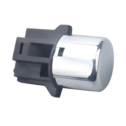 Upgrade Your Ride With This Fresh Shifter Handle Repair Kit Perfect For Honda Accord 2003-2005. Enjoy Easy Install And A Rock Solid Feel Like New Gear Knob Without The Hassle Of Replacing The Whole Unit Today. chrome and black shifter repair kit part close-up