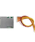 Built Tough 13S 48V BMS Board For 18650 Lithium Packs with wires, compact design, ideal for electric rides.