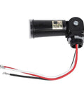 Automatic Dusk To Dawn Photoelectric Switch With Outdoor Light Sensor For 120V Fixtures side view showing wiring
