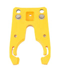 Top Tier Iso30 Tool Holder Clamp For Cnc Engraving Machine, yellow heat resistant ABS and iron body with secure grip.