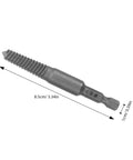 Get Ready To Tackle Those Stubborn Stripped Screws With This Badass Steel Extractor Kit. Packed With #1 Through #5 Sizes, It Is A Total Game Changer For Pro Mechanics And DIYers Fixing Broken Bolts Around The House Or Garage Without Wasting Time or Money. #5 steel screw extractor, 8.5cm
