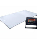Built Like A Tank 48 By 96 Inch Industrial Floor Scale with digital display for accurate 10000 lb weight measurements.