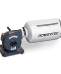 1 HP Portable Dust Collector With 560 CFM For Woodworking, Casters, Reusable 1 Micron Bag, Built In Dust Level Window