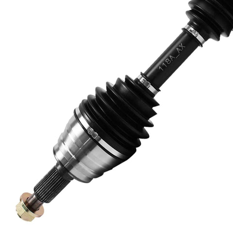 4WD Front CV Axles With Wheel Bearing Hubs Replacement For Chevy GMC Silverado Sierra 1500HD 2500HD 3500 close-up view