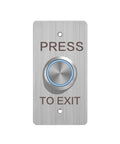 Metal exit button for Boss Level Access Control Kit With Remote 1200lbs Magnetic Lock And Fail Safe Entry System in home or office