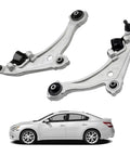 Nissan Front Lower Control Arm Kit With Bushings Twin Pack LH RH For 2009 2014 Models 521-723 Direct Fit Beefy Steel Construction.