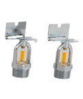 High Octane Heavy Duty Side Spray Fire Sprinkler Head Pack Of 5 Dn15 57 Degree chrome side spray heads with glass bulb.