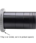 Side view of T2 Extension Tube Kit For Cameras And Eyepieces With 3mm 5mm 7mm 15mm 20mm 30mm Spacers M42x0.75 On Both Sides