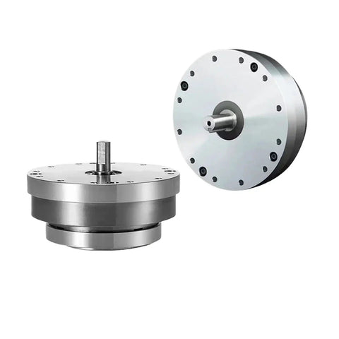 Top Tier Input Shaft Harmonic Drive Reducer, smooth precision gearbox for motors, compact steel unit for robotics.