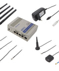 Dual SIM LTE Cellular Router With Five Ethernet Ports, WiFi, Bluetooth And USB For Global Operators in Europe accessories