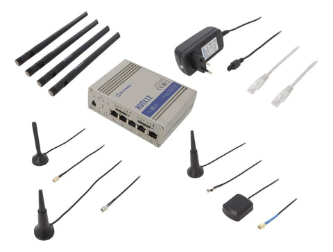Dual SIM LTE Cellular Router With Five Ethernet Ports, WiFi, Bluetooth And USB For Global Operators in Europe accessories