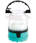 4 LED Mini Lanterns Set, 3 Pack With Hanging Hooks And Batteries Included, Assorted Colors, Weatherproof Clear Shade shown up close