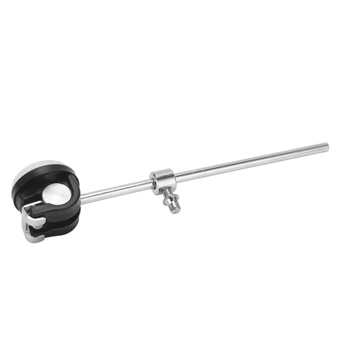 Essential Bass Drum Pedal Hammer Beater With Felt Head And Metal Handle, Smart Adjustment Knob Replacement Part For Professional Percussion Gear That Keeps Your Beat Tight And Smooth In Every Gig, close-up side view