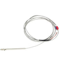 Built To Last M6 Screw Thermocouple Temperature Sensor For K And J Type 6 To 30 Meter Cable Plug And Play Mount On Heaters Molds And Machinery Broadly Compatible With Most Temperature Controllers And Automation Systems, M6 probe with braided cable