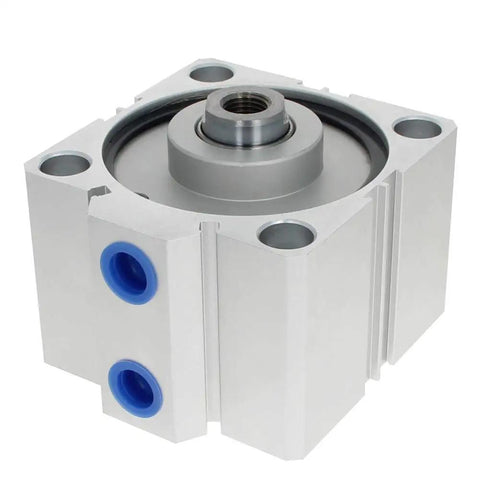 80mm Bore 25mm Stroke Sealed Thin Air Cylinder For Pneumatic And Hydraulic Systems Aluminum Alloy Body Lightweight Yet Tough As Nails Actuator