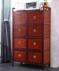 Cabinet with Skull Knob Set Four Pieces Zinc Alloy Heavy Duty Cabinet Pull Handles With Screws Bronze Finish For Dresser