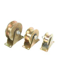Top Shelf Sliding Door Roller Set Got You Covered With Rust Proof Plated Steel Track Wheels And Precision Bearings for 30mm hardware.