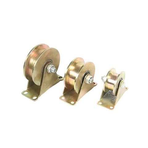 Top Shelf Sliding Door Roller Set Got You Covered With Rust Proof Plated Steel Track Wheels And Precision Bearings for 30mm hardware.