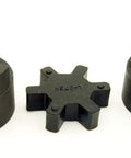 3/8 Inch To 1 Inch L075 Flexible 3 Piece L Jaw Coupling Set With NBR Rubber Spider Two Halves Insert Industrial Drive