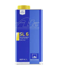 Top Shelf Dot 4 Brake Fluid Engineered For Abs Esp And Asr Systems With Class Six Low Viscosity Flow In Tough One Liter Metal Tin Can.