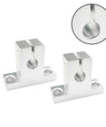 Compact Linear Motion Guide For 3D Printing Aluminum Rail And Rod Support in Linear Reciprocating Systems, shown in detail.