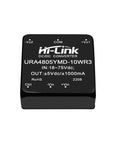 Heavy Duty Isolated DC To DC Converter 48V Down To Plus Minus Five Volts Dual Output Switching Module 10W Step Down Regulator showing black unit with input/output pins.