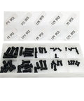 No Fuss Rock Solid Heavy Duty Carbide Insert Fixing Screw Set For CNC Lathe Tool Holders with assorted sizes in a compartmentalized case.
