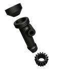 Threading Dial Component For 10 And 11 Inch Manual Lathes With 8 TPI ACME Lead Screw, Fits 3/8 Inch Shafts, Crisp Dial Readouts For Precise Threading And Quick Tool Setup, black threaded lathe part