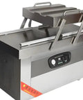 Professional Grade Industrial Single Chamber Vacuum Sealer That Cranks Up Freshness And Kicks Freezer Burn Right Where It Belongs For Bulk Meats And Dried Seafood Storage, stainless steel design.