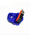 Upgrade Your Game Machine With This Brass Keyed Alike Start Key Switch Lock That Nails The Hardware Fix Like A Boss For All Your DIY Projects Perfect For Furniture And Arcade Gear. Close-up of a blue and red switch lock for arcade machines.