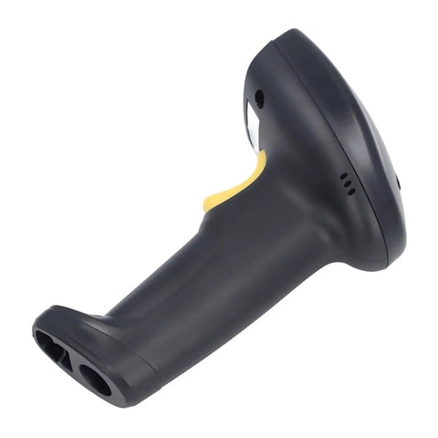 Wireless Barcode Scanner 1D 2D Handheld Reader For Supermarket Delivery Plug And Play No Driver Needed Long Range Transmission ABS Material