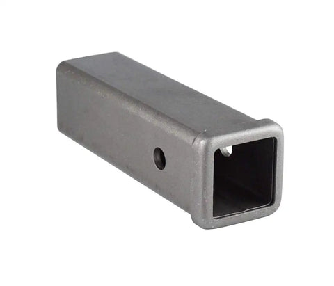 Weld On Trailer Hitch Receiver Tube 2 Inch By 2 Inch Opening With 9 Inch Length Raw Steel Finish Heavy Duty Bar For Towing Durable 2 By 2 Receiver Easy Install, 9-inch raw steel tube