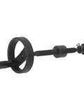 Self Locking Vise Screw For Workbench T16X220MM With 100MM Handwheel, 140MM Stroke, shown in a side view