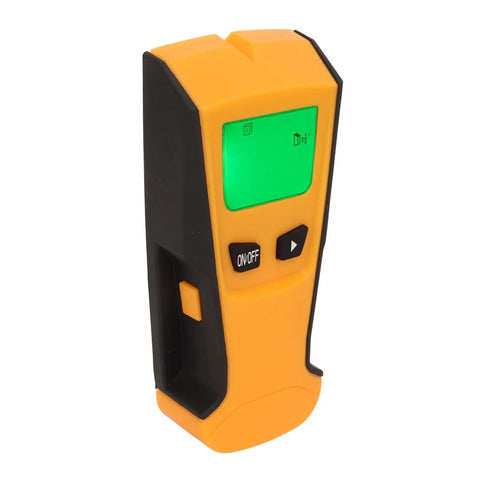 Aramox Wall Scanner Stud Finder, PC ABS Cordless Stud Detector with LCD Green Backlit Screen for wall detection