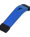 Pro Grade Aluminum T Track Clamp Kit With Soft Plastic Pads For Woodworking Projects, Blue Finish, Heavy Duty Clamping Tool