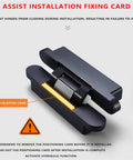 Beefy Hidden Hydraulic Hinge Buffer Assist Installation Fixing Card for easy setup, essential for hydraulic function activation.