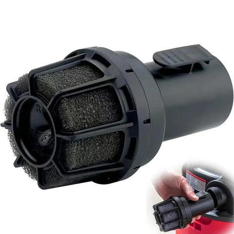 Two Point Five Inch Shop Vacuum Muffler Diffuser For Noise Reduction And Air Filtration Heavy Duty Industrial Grade Exhaust Accessory