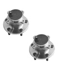 Pair Of Rear Wheel Hub Bearing Assemblies For Mazda 3 2004 To 2013 L4 2.0L 2.3L 2.5L Plug And Play Direct Fit With 4 Wheel ABS