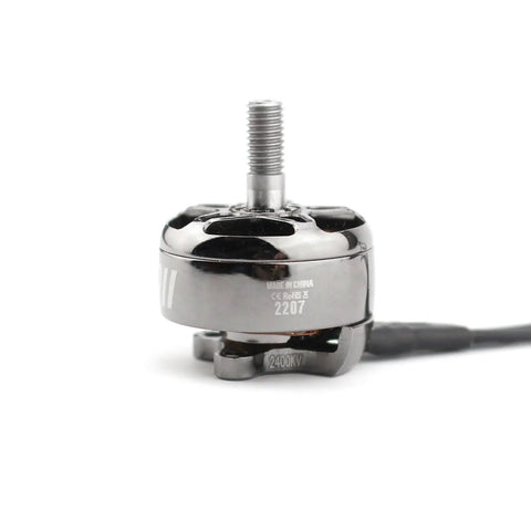 2207 Brushless FPV Drone Motor For 5 Inch Quads 2400KV With Arc Magnets And Precision Bearings, side view