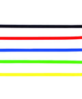 Premium Heavy Duty Vacuum Line Kit For Ford F-150 Trucks From 92 To 96 With 305 Windsor And 351W Engines Perfect Fix For Cracked Hoses To Get Your Ride Running Smooth Again Without The Hassle, black red blue green yellow vacuum hoses